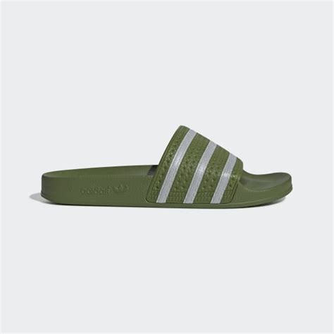 adidas slippers groen|Adidas bad slippers.